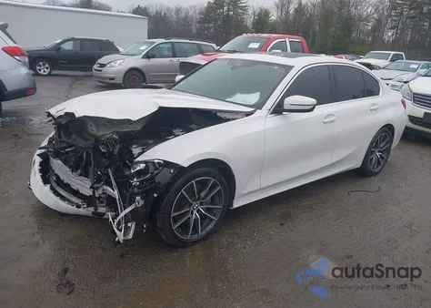 2020 BMW 330I xDrive из США, поврежденный, VIN 3MW5R7J00L8B10220